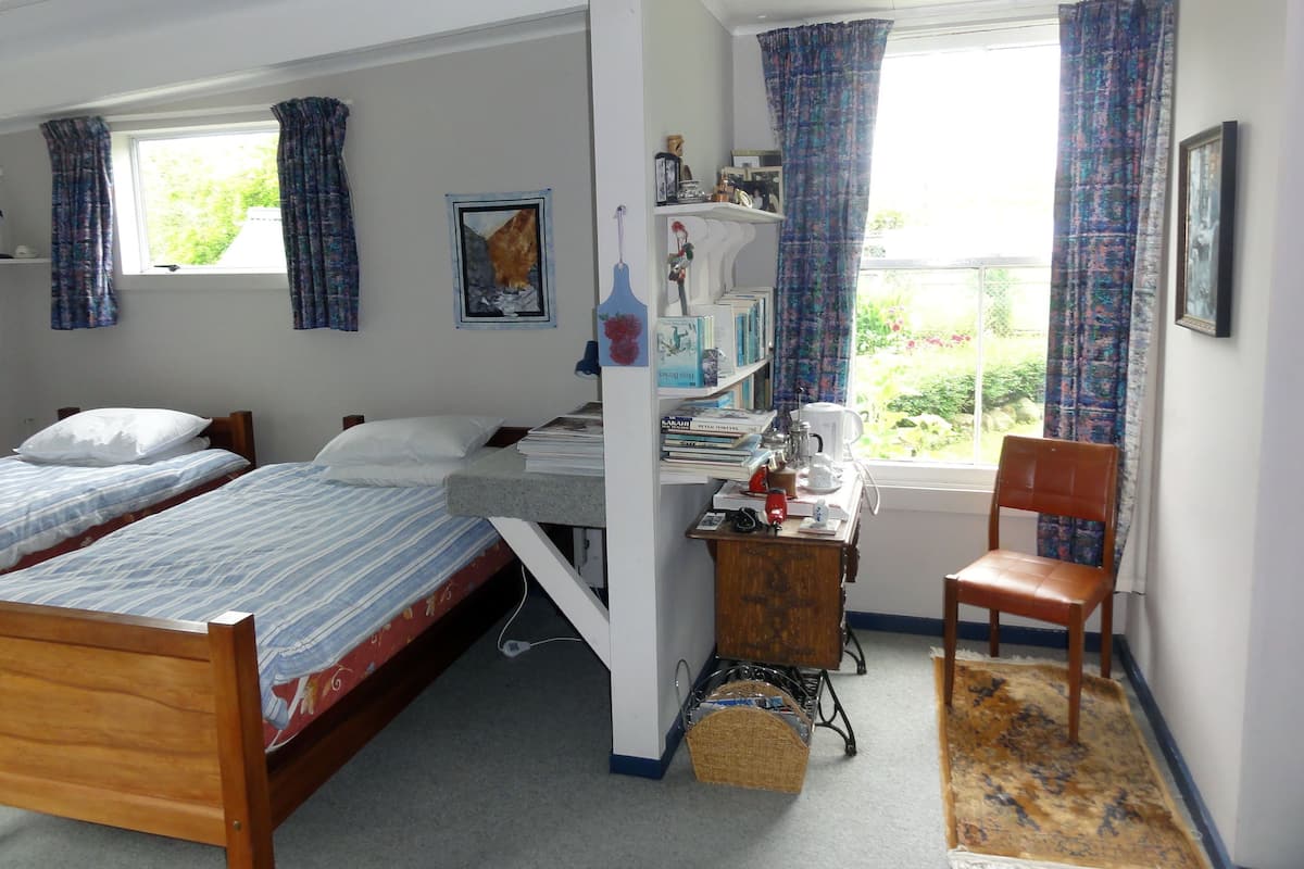 Doppel- oder Zweibettzimmer, Terrasse | 1 Schlafzimmer, individuell dekoriert, individuell eingerichtet