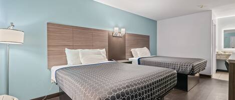 Wifi gratis y ropa de cama