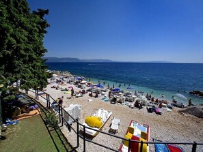 Beach - Holiday Home in Labin with Terrace, Air condition, WIFI, Washing machine (4866-1) (Labin)