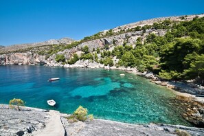 Beach nearby - Studio apartment in Hvar town with Terrace, Air condition, WIFI, Dishwasher (4858-3) (Hvar)