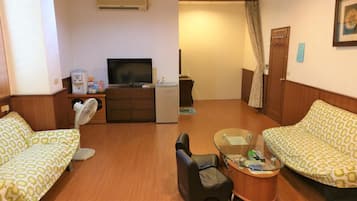 50-inch LED TV with cable channels, TV