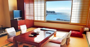 Japanese Style Room (10 tatami mats) | Premium bedding, in-room safe, free WiFi