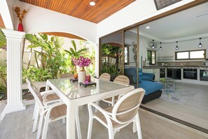 Dining - Paradise Island Villa 3 features a private swimming pool in a luxurious tropical park. (Rawai)