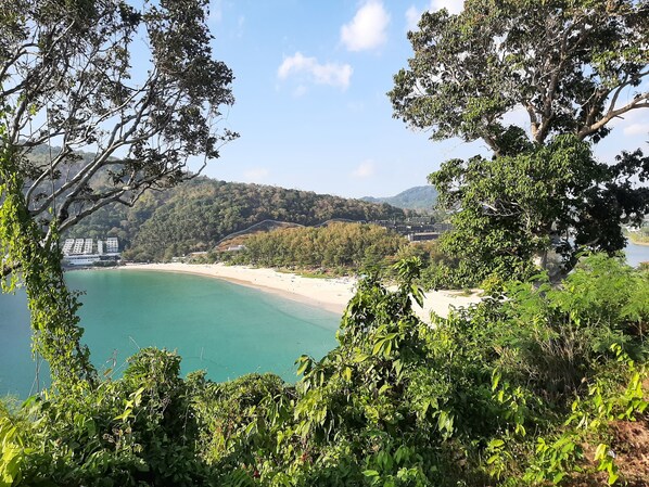 On the beach, beach towels - Paradise Island Villa 3 features a private swimming pool in a luxurious tropical park. (Rawai)