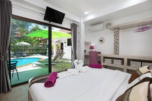 3 bedrooms, in-room safe, soundproofing, iron/ironing board