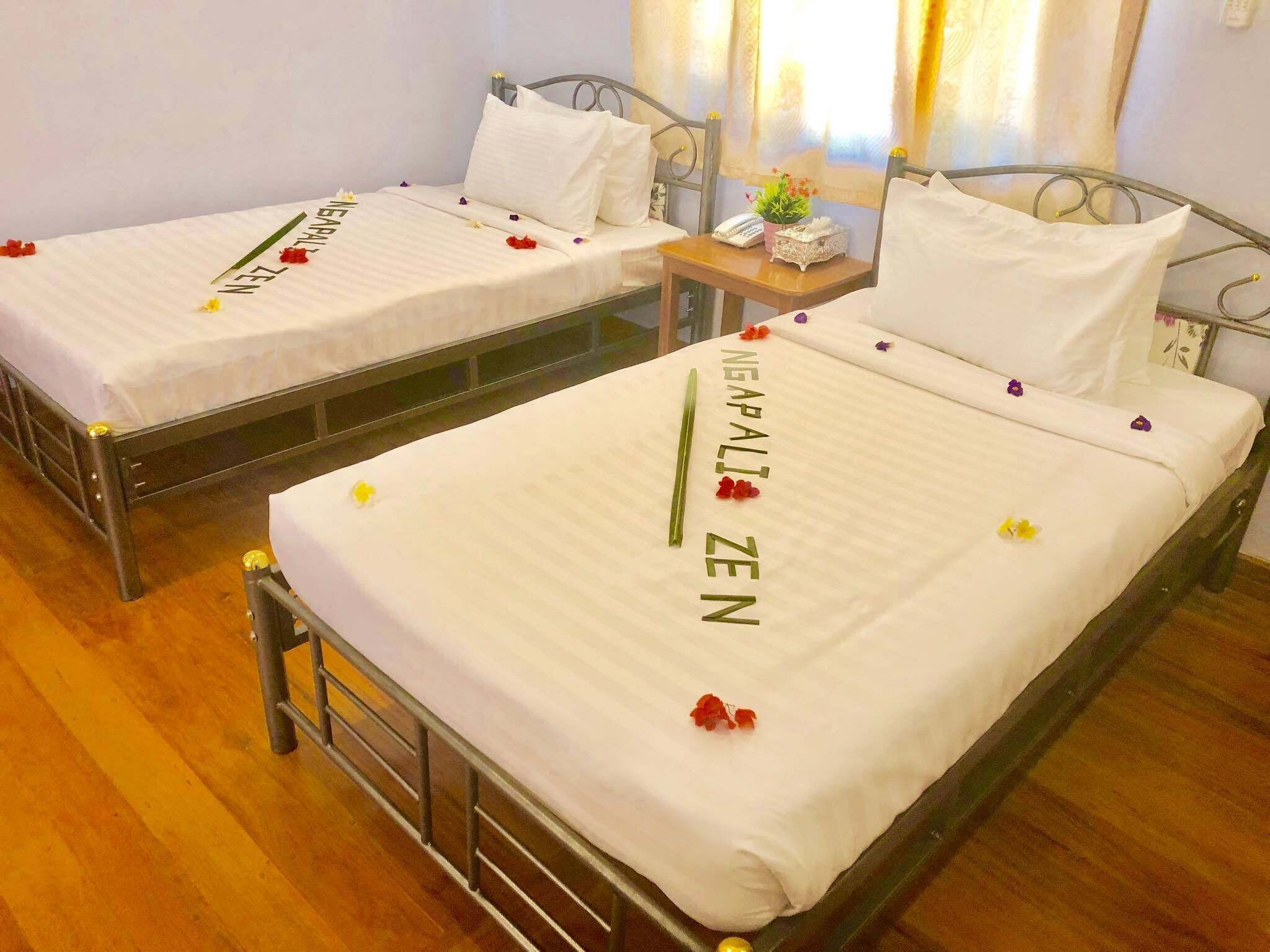 デラックス ツインルーム | 防音設備、WiFi (無料)、ベッドシーツ