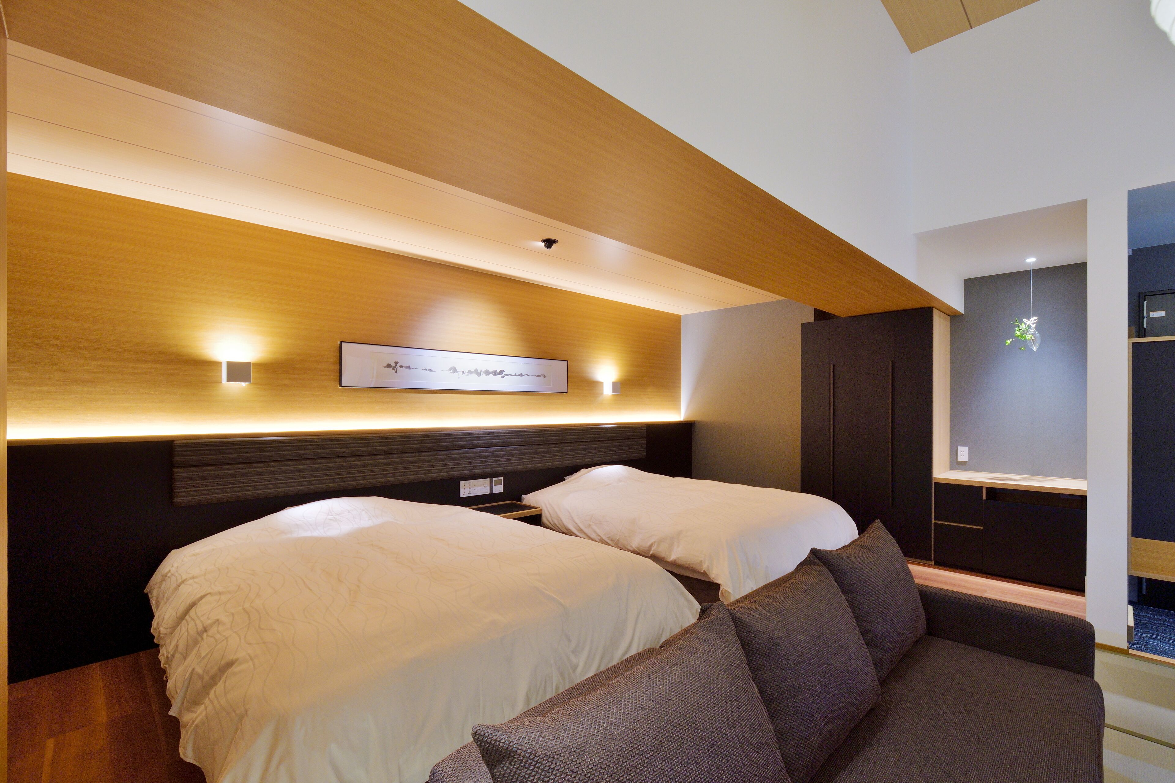 suite, 2 queen beds, non smoking | 1 bedroom, down duvets, in-room safe, individually decorated