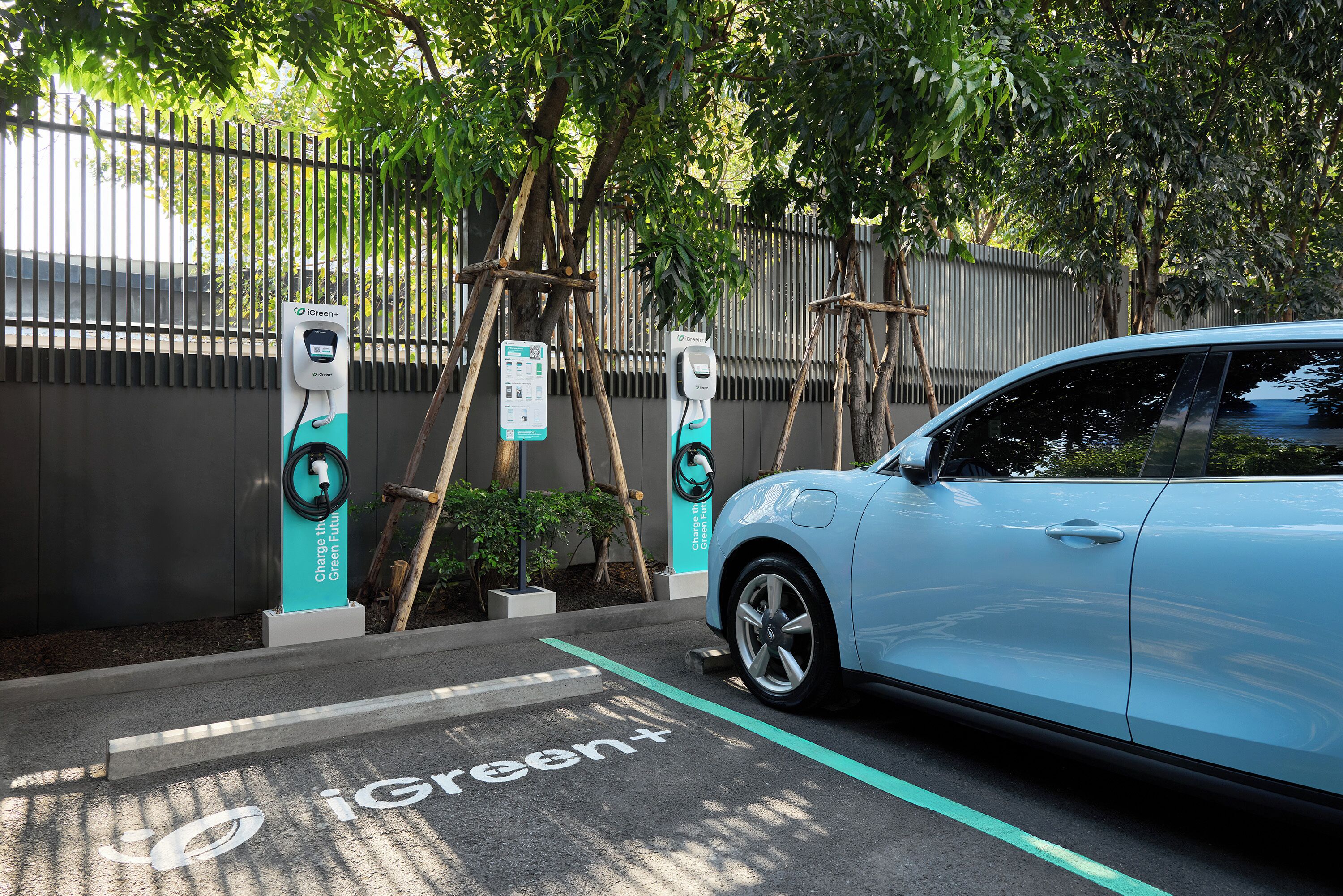 electric vehicle-charging station