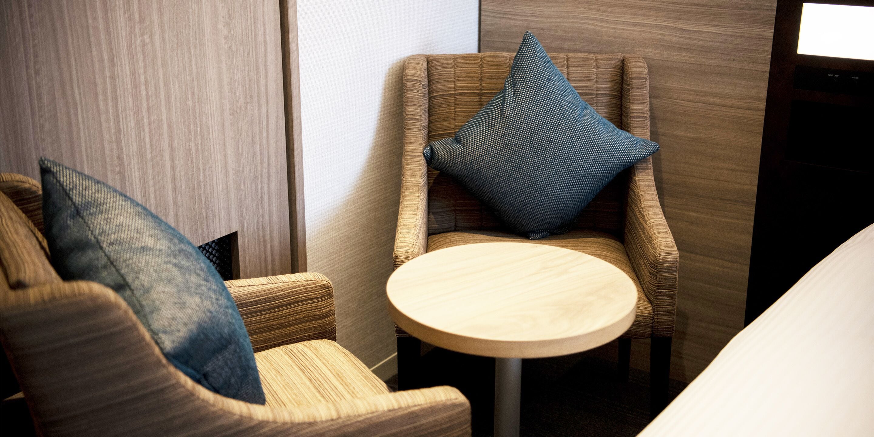 twin room | in-room safe, desk, blackout curtains, iron/ironing board