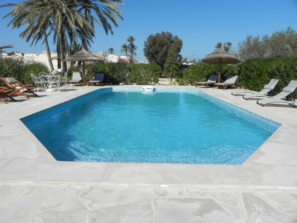 Alberca al aire libre 