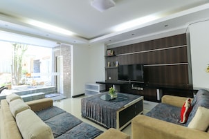 Sala de estar en el lobby