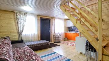 2 bedrooms, premium bedding, Select Comfort beds, desk