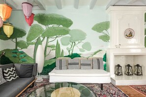 Deluxe Double Room, 1 Bedroom | Premium bedding, memory foam beds, desk, laptop workspace - La Maison Charmante (Chatellerault)