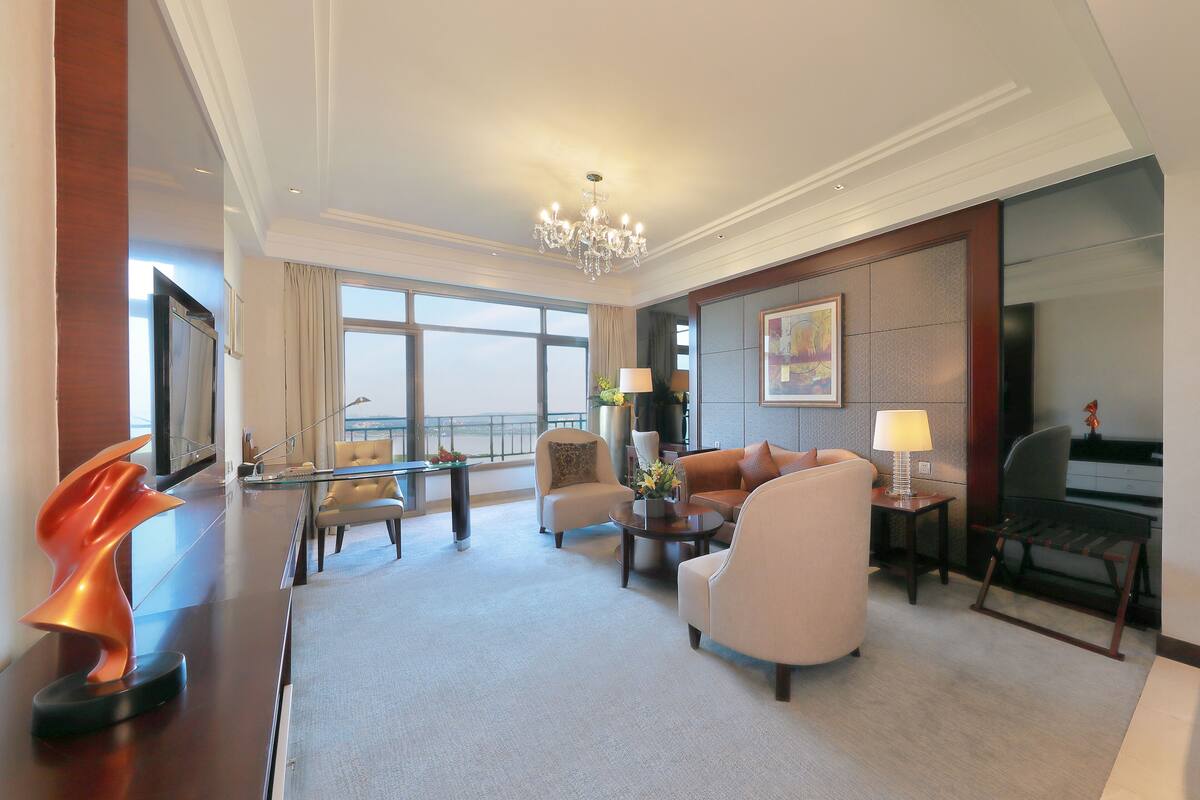 Executive-suite | 1 soveværelse, premium-sengetøj, dundyner