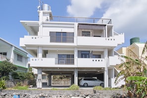 Voorkant van accommodatie