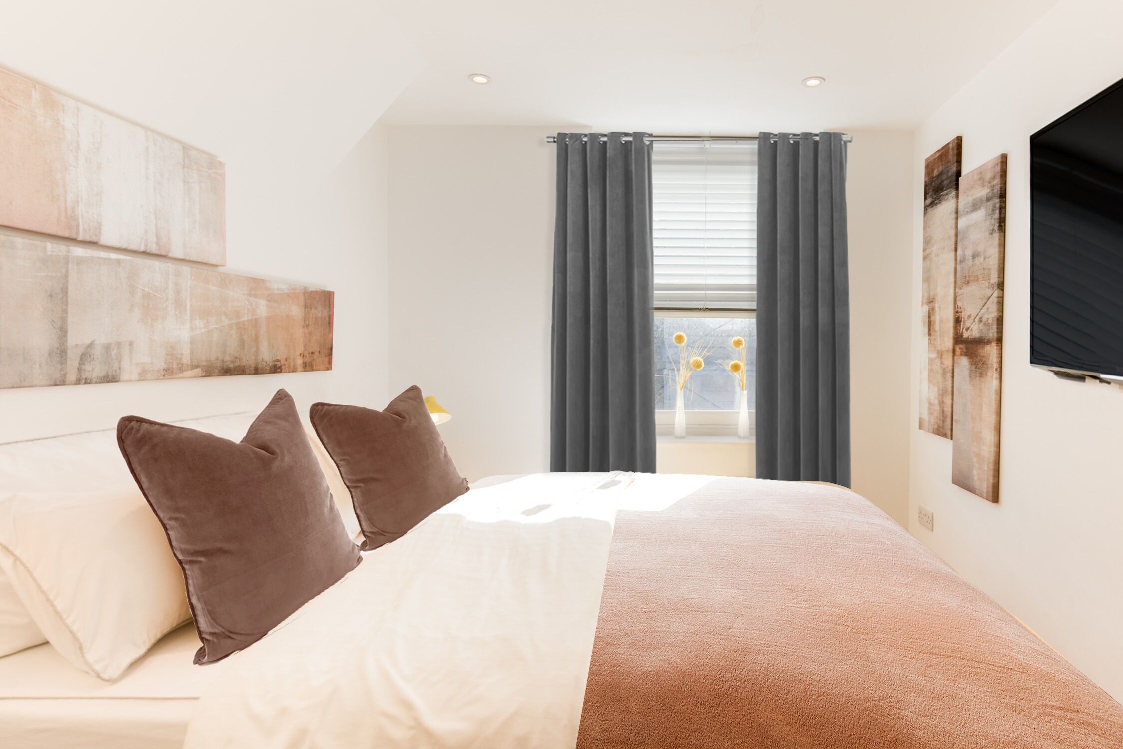 Căn hộ Cao cấp | 3 phòng ngủ, phòng cách âm, bàn ủi/dụng cụ ủi quần áo 