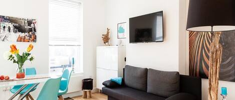 Duplex Apartment | Living area | Flat-screen TV