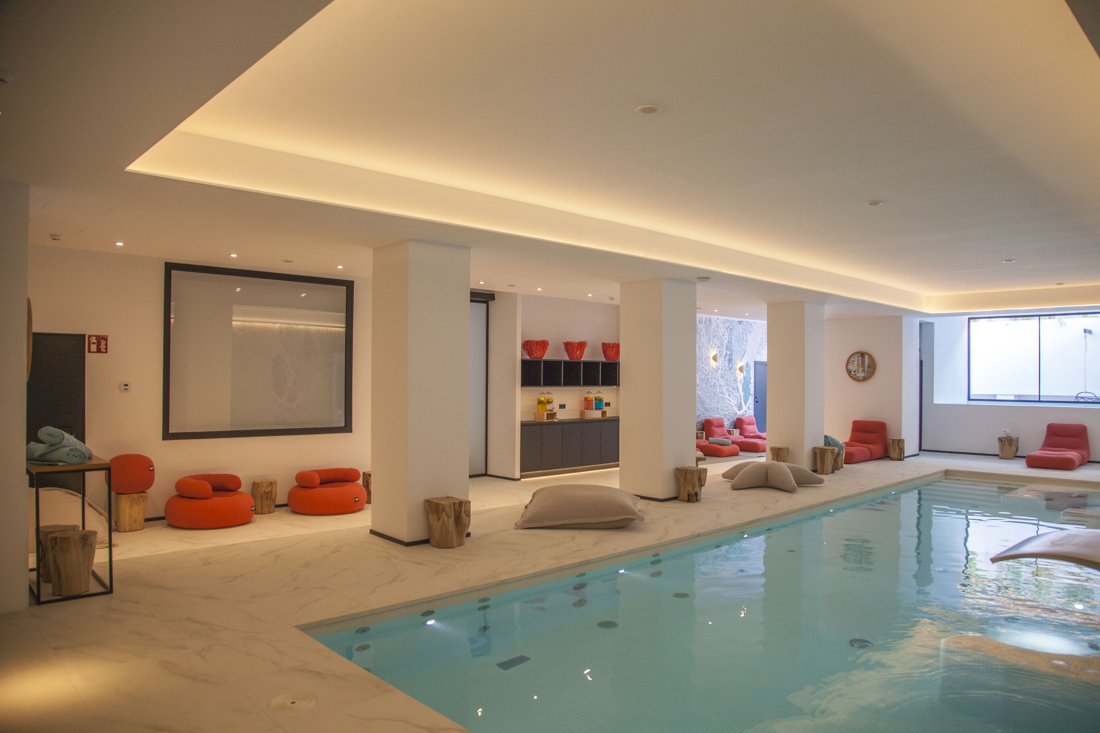 Spa-Außenbereich, Sauna, Whirlpool, Dampfbad, Türkisches Bad/Hamam