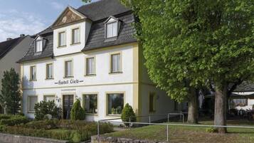 Fassade der Unterkunft