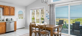 6 roms hus, havutsikt, luftkondisjonering, 1 kilometer til stranden