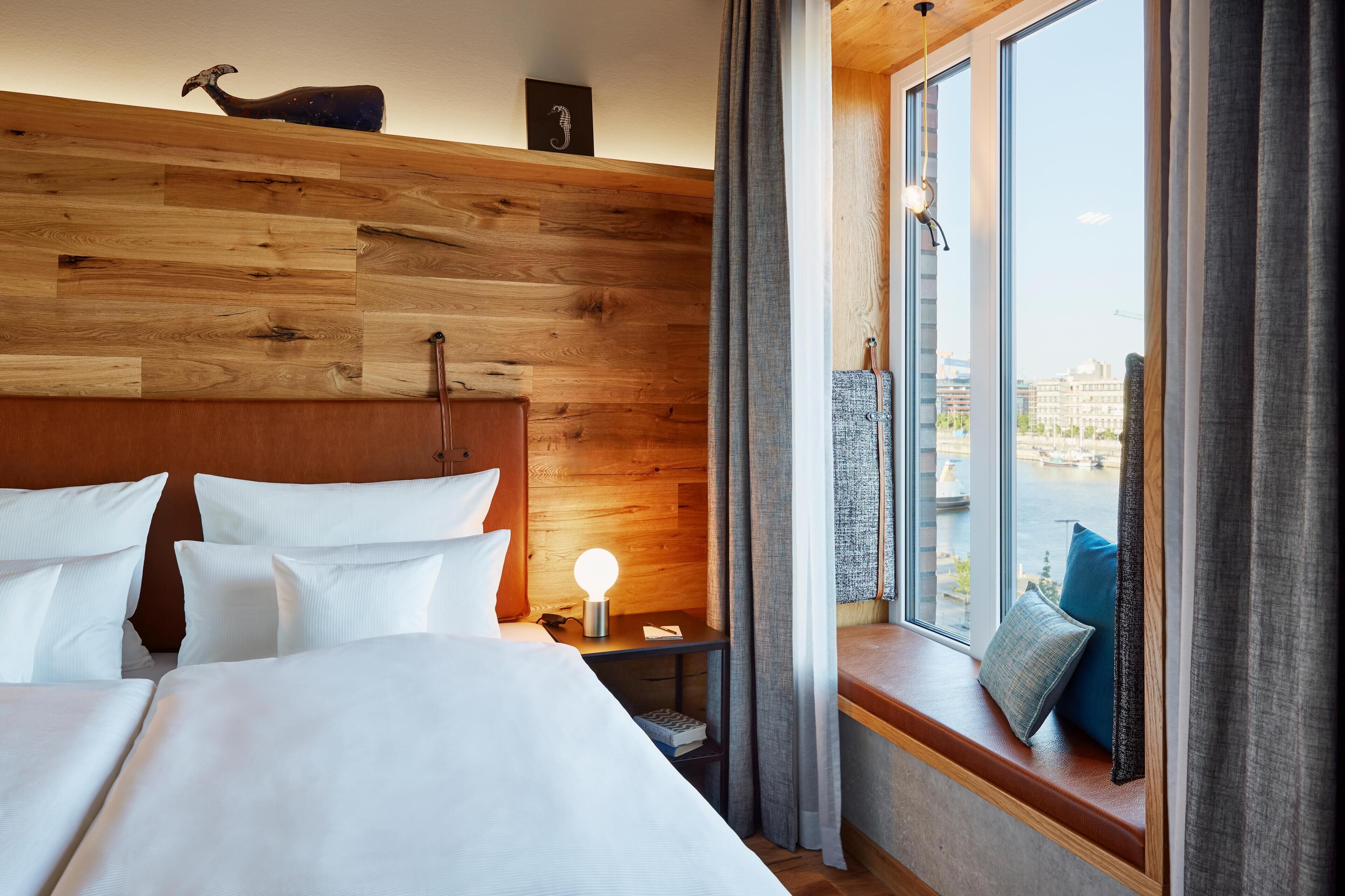 Free minibar, in-room safe, laptop workspace, blackout curtains