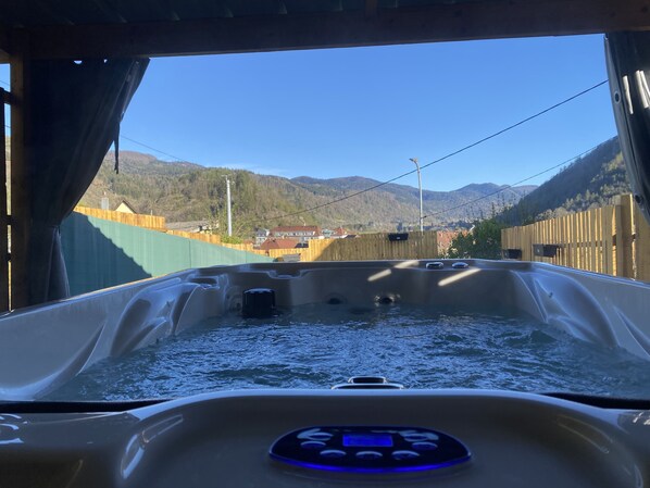 Idromassaggio all'aperto