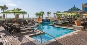 Indoor pool, outdoor pool