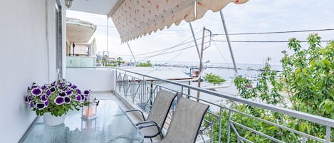 Familienapartment, Meerblick | Ausblick vom Zimmer