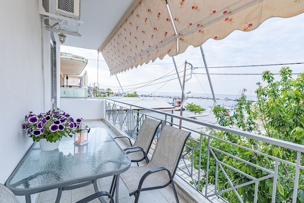Appartement Familial, vue mer | Vue de la chambre