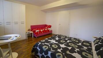 Comfort-Apartment, 1 Schlafzimmer (Bilocale Superior) | Hochwertige Bettwaren, Daunenbettdecken, Verdunkelungsvorhänge