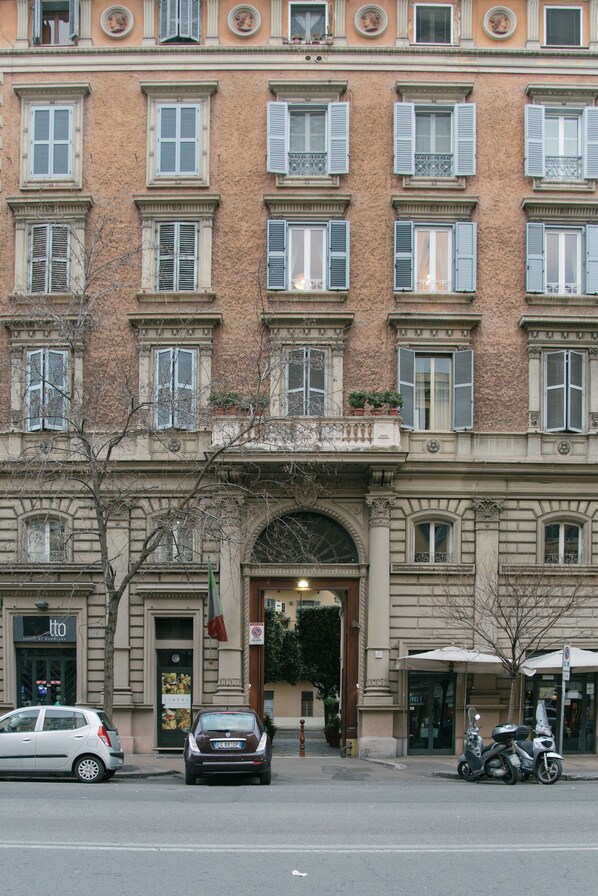 Façade de l’hébergement