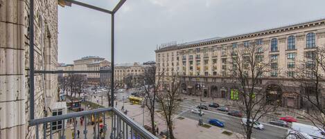 Departamento, 1 habitación | Vista del balcón