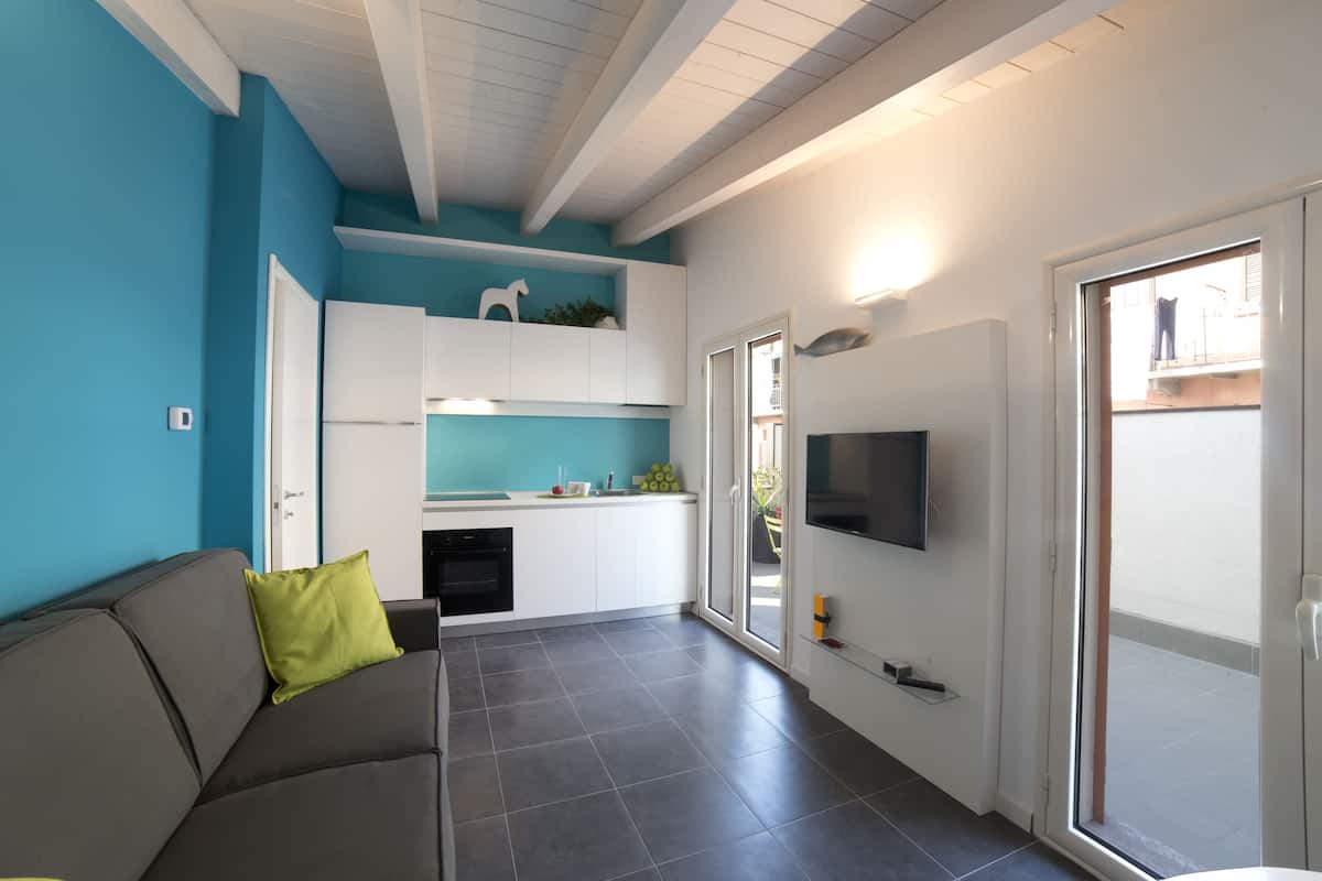 Apartment, 1 Schlafzimmer | Wohnzimmer | LCD-Fernseher