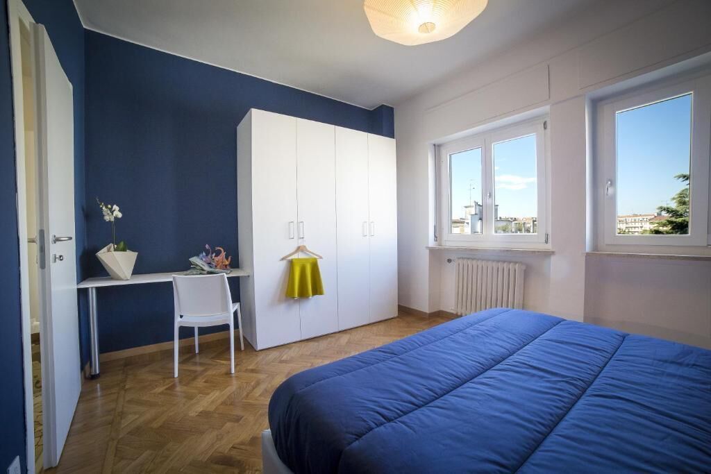 Basic-lejlighed - 1 soveværelse - balkon (Bilocale Basic) | Premium-sengetøj, dundyner, gratis Wi-Fi, individuelt design