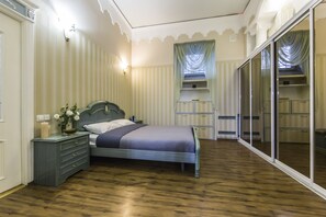 Apartment, 1 Bedroom | 1 bedroom, iron/ironing board, free WiFi, bed sheets