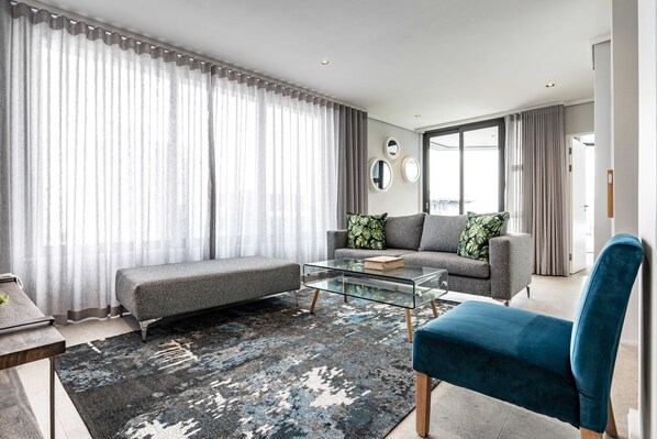 Comfort Apartment | Living area | Smart TV - 505 The Cosmopolitan Luxury at its best (Cape Town)