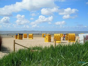 On the beach