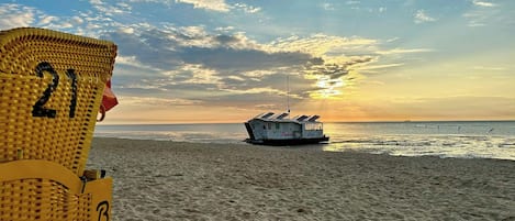 Sulla spiaggia