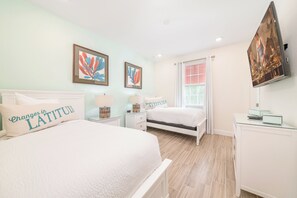 3 habitaciones, tabla de planchar con plancha, wifi y ropa de cama