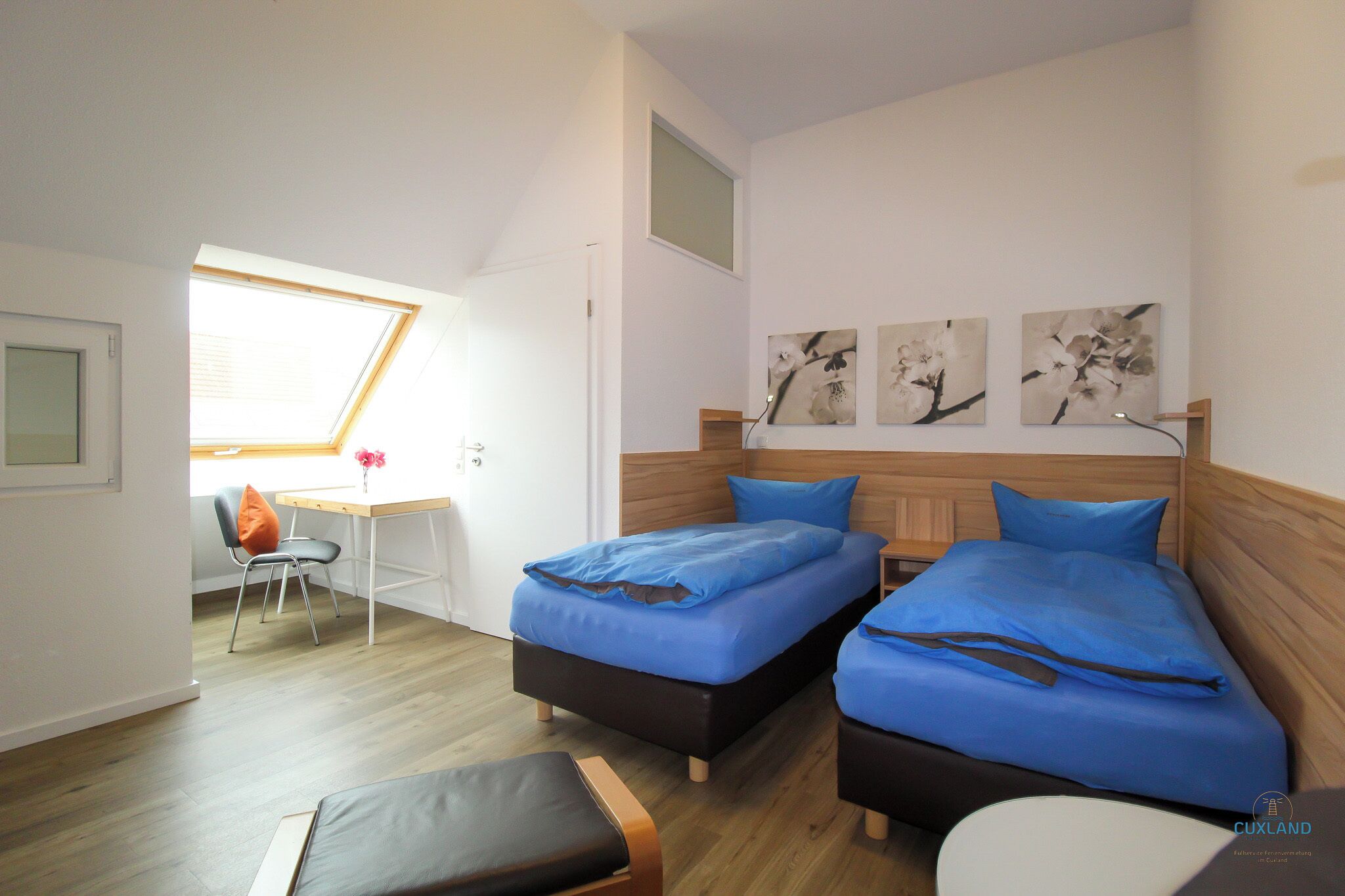 2 Schlafzimmer, Schreibtisch, kostenloses WLAN