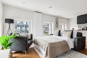 1 Schlafzimmer, Bügeleisen/Bügelbrett, kostenloses WLAN, Bettwäsche