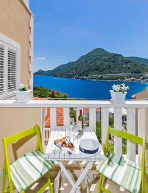Balcony view - Apartments More (Mljet)