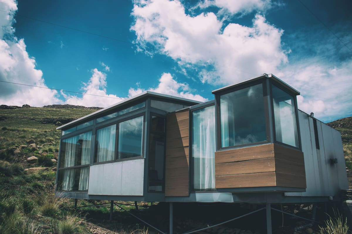 Chalet (6 Sleeper) | Blick auf die Berge