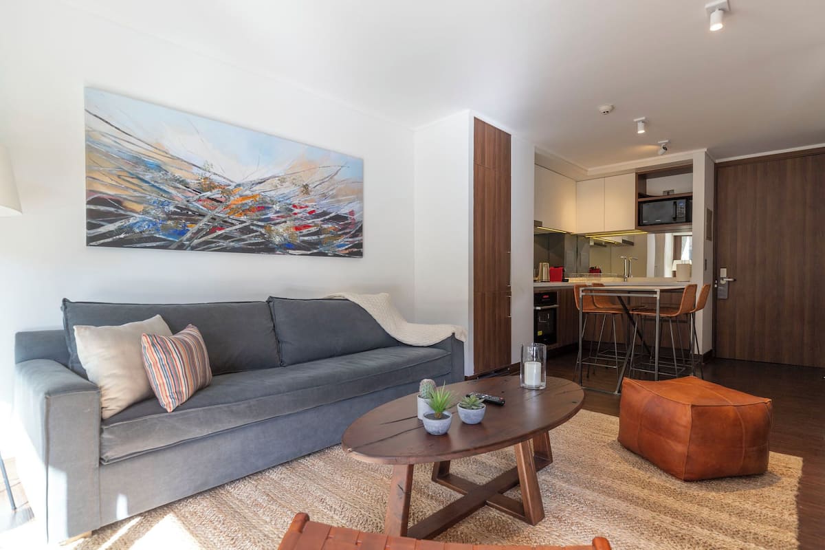 1 bedroom, hypo-allergenic bedding, down duvets, in-room safe