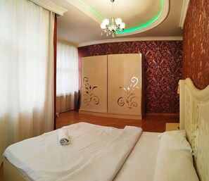 Leilighet, 2 soverom | 2 soverom, skrivebord og wi-fi (inkludert)