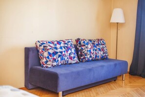 Apartment, 1 Schlafzimmer | Wohnbereich | LED-Fernseher