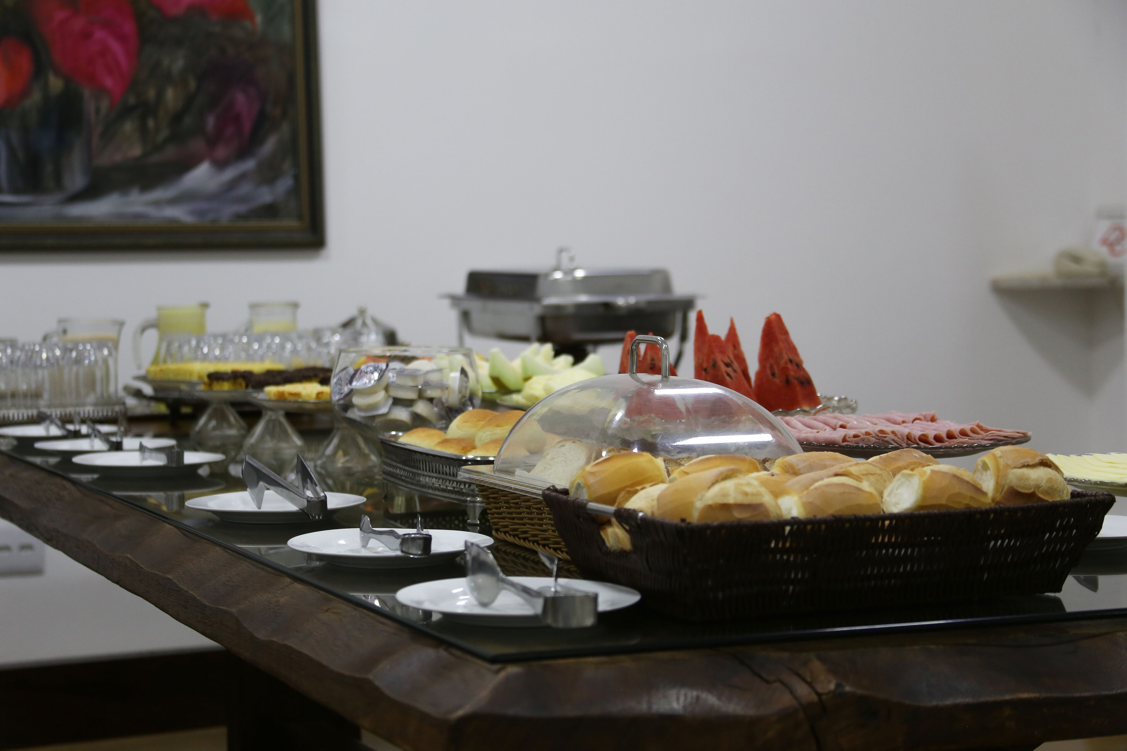 朝食ビュッフェ