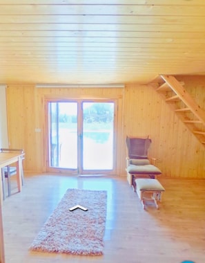 Elite-villa - 4 soveværelser | Opholdsområde | Pejs
