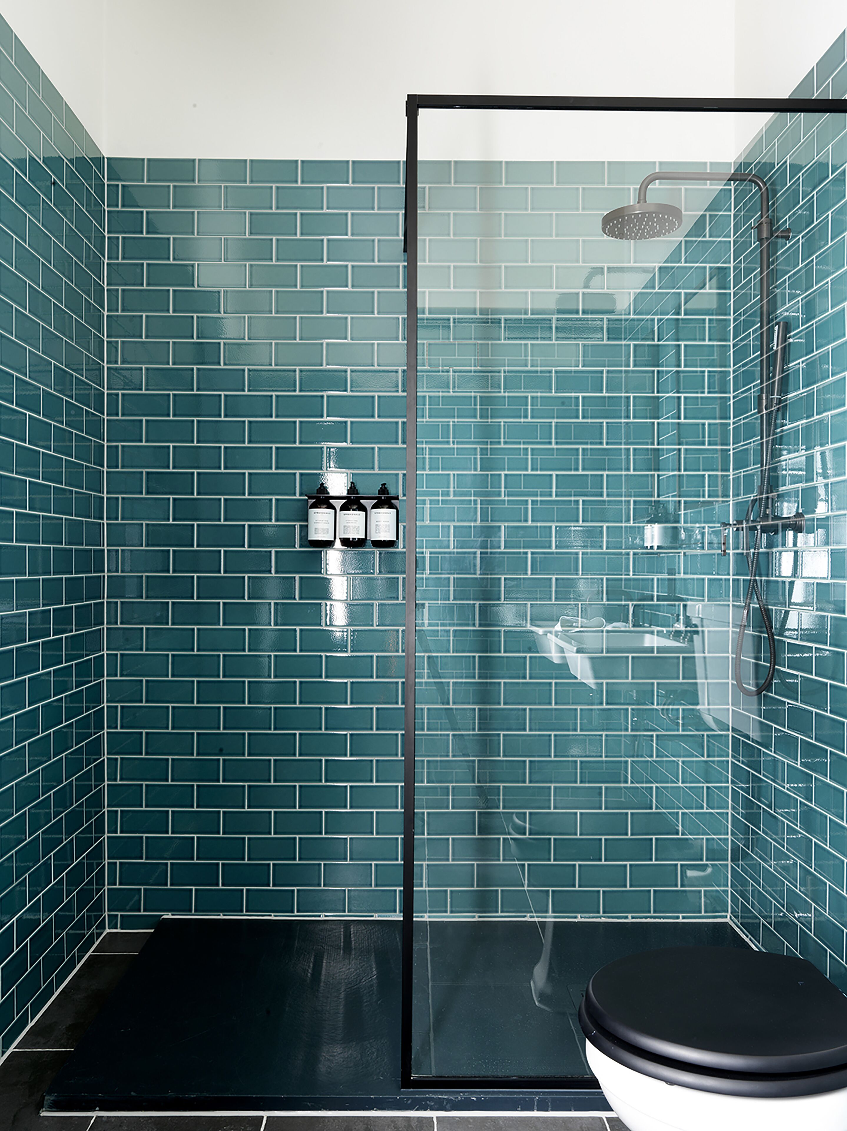 superior king room | bathroom | shower, free toiletries, hair dryer, towels