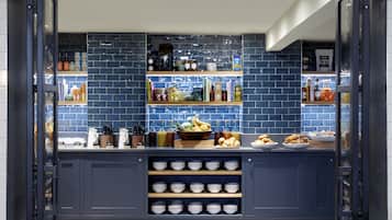 Daily continental breakfast for a fee